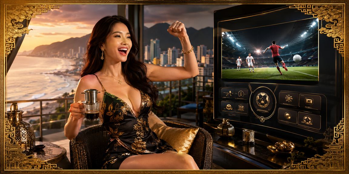 Người chơi tại Đà Nẵng thư giãn với cà phê và theo dõi esports betting trên thiết bị di động